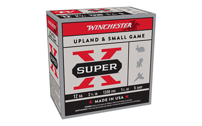 Winchester Ammunition Super-X Upland, 12 Gauge 2.75", 25 Round Box