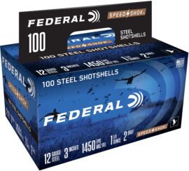 Federal Speed-Shok 12 Gauge Ammo, 100 Rounds, WF142100 BB